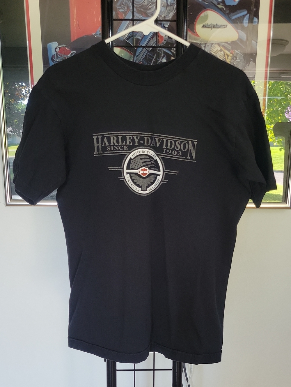 Harley-Davidson T-shirt Medium Black Vintage